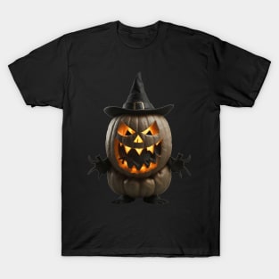 Halloween pumpkin with hat T-Shirt